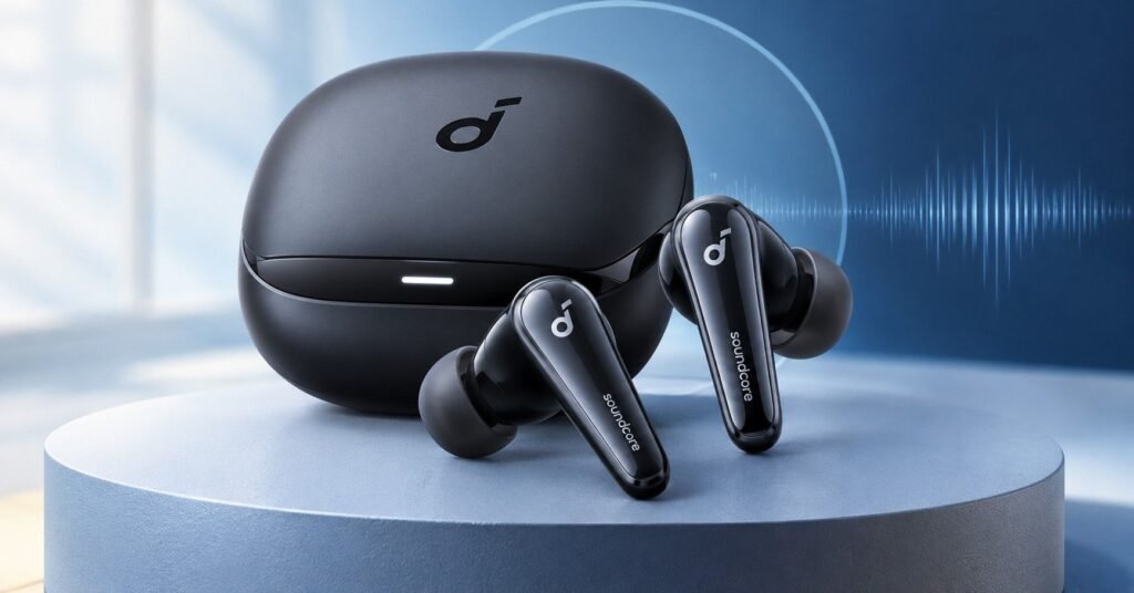 Anker Soundcore Liberty 4 NC 3D render, best budget anc in our best wireless earbuds list