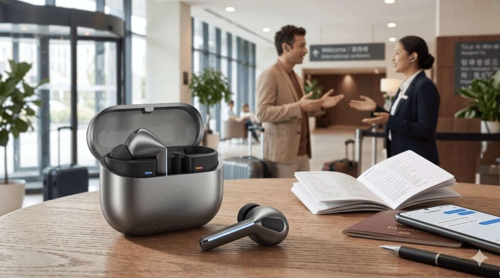 Samsung Galaxy Buds3 Pro- language translator device