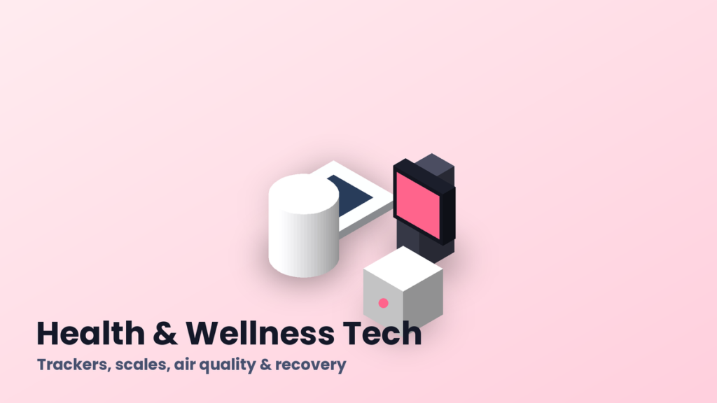 3D isometric smart scale, fitness tracker and air purifier for health Amazon gadgets
